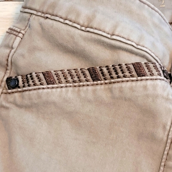 WHBM Jeans | Chevron |  Zipper Hem | Skinny Jeans | White House Black Market - Picture 12 of 16